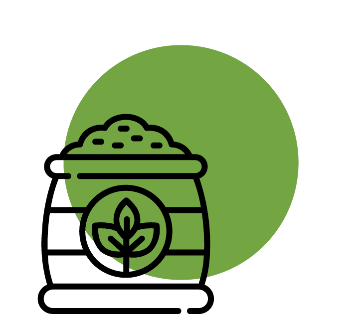 Bag of Fertilizer Icon