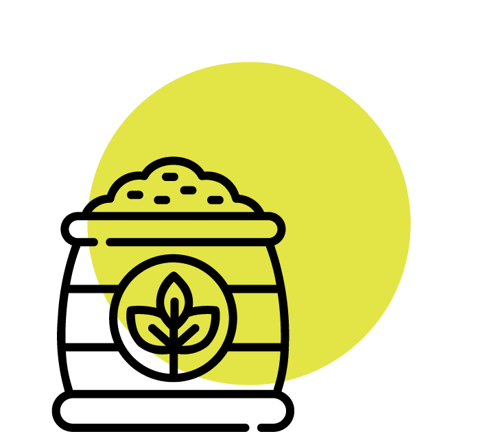 Bag of Fertilizer Icon