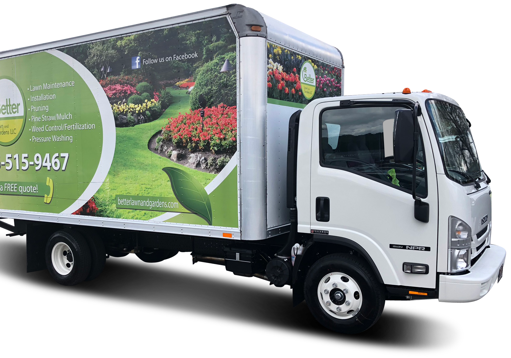 Better Lawn & Gardens LLC Truck