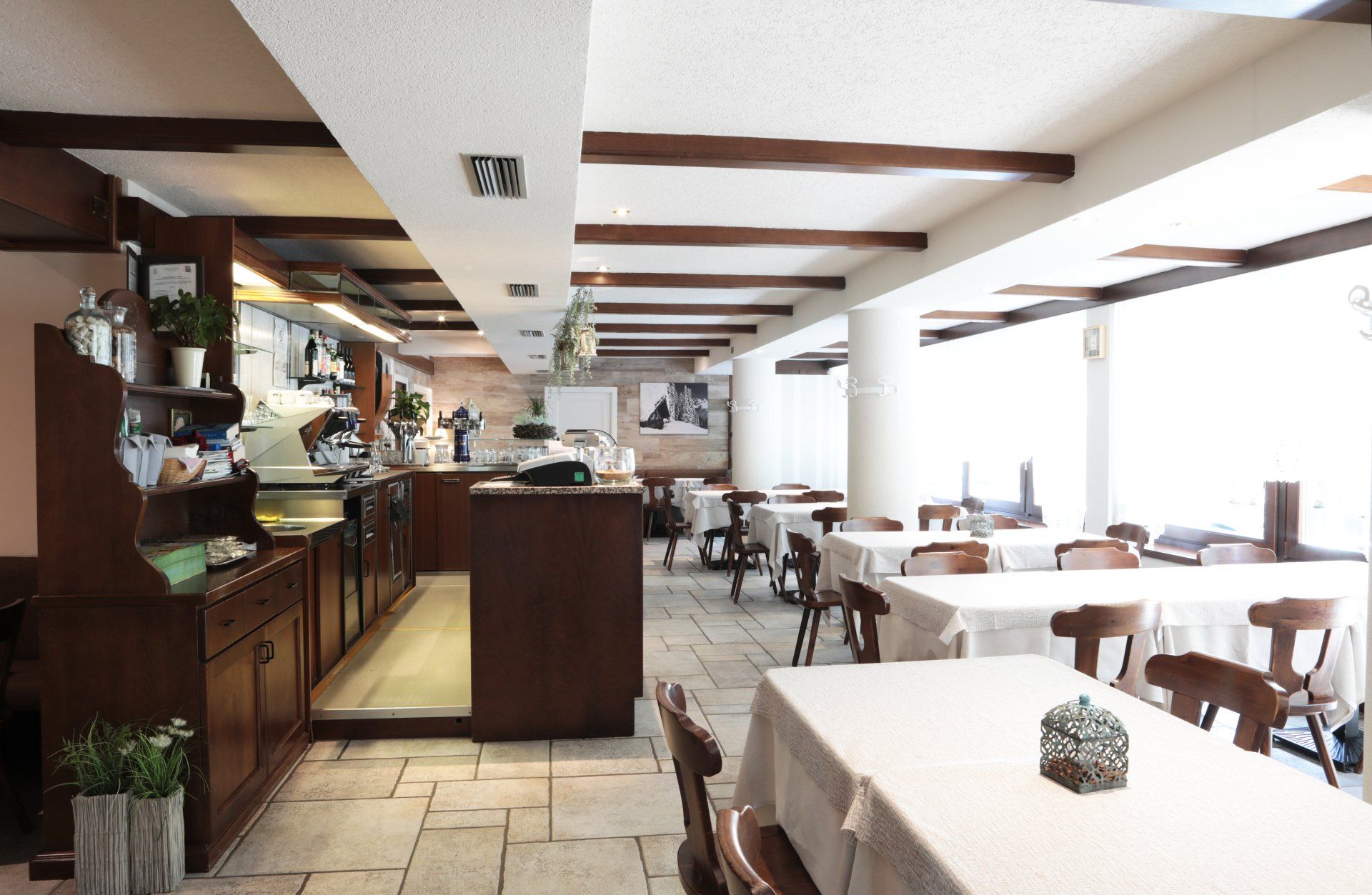 sala Ristorante Lago Rotondo Mezzana TN