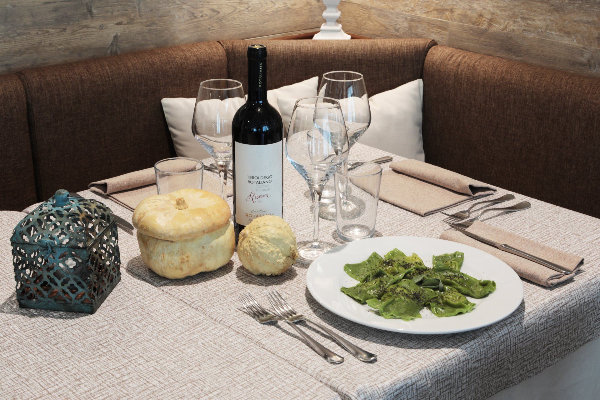 Tortelloni Ristorante Lago Rotondo Mezzana TN