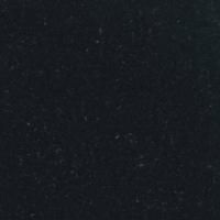 Et nærbillede af en sort granit bordplade.