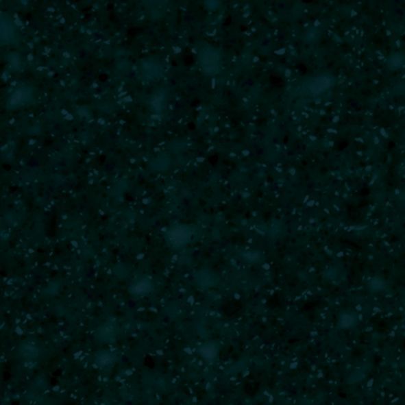 Et nærbillede af en mørkeblå baggrund med hvide prikker.