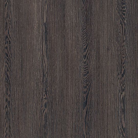 Et nærbillede af en mørk træstruktur.