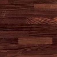 Et nærbillede af et brunt trægulv.