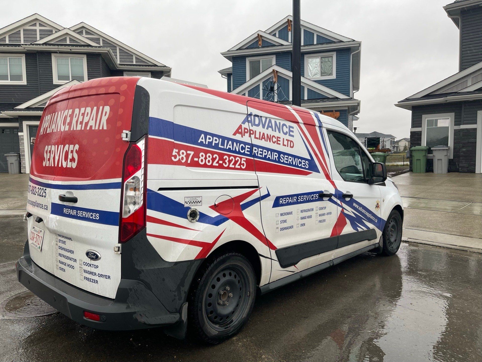 Appliance Repair Van