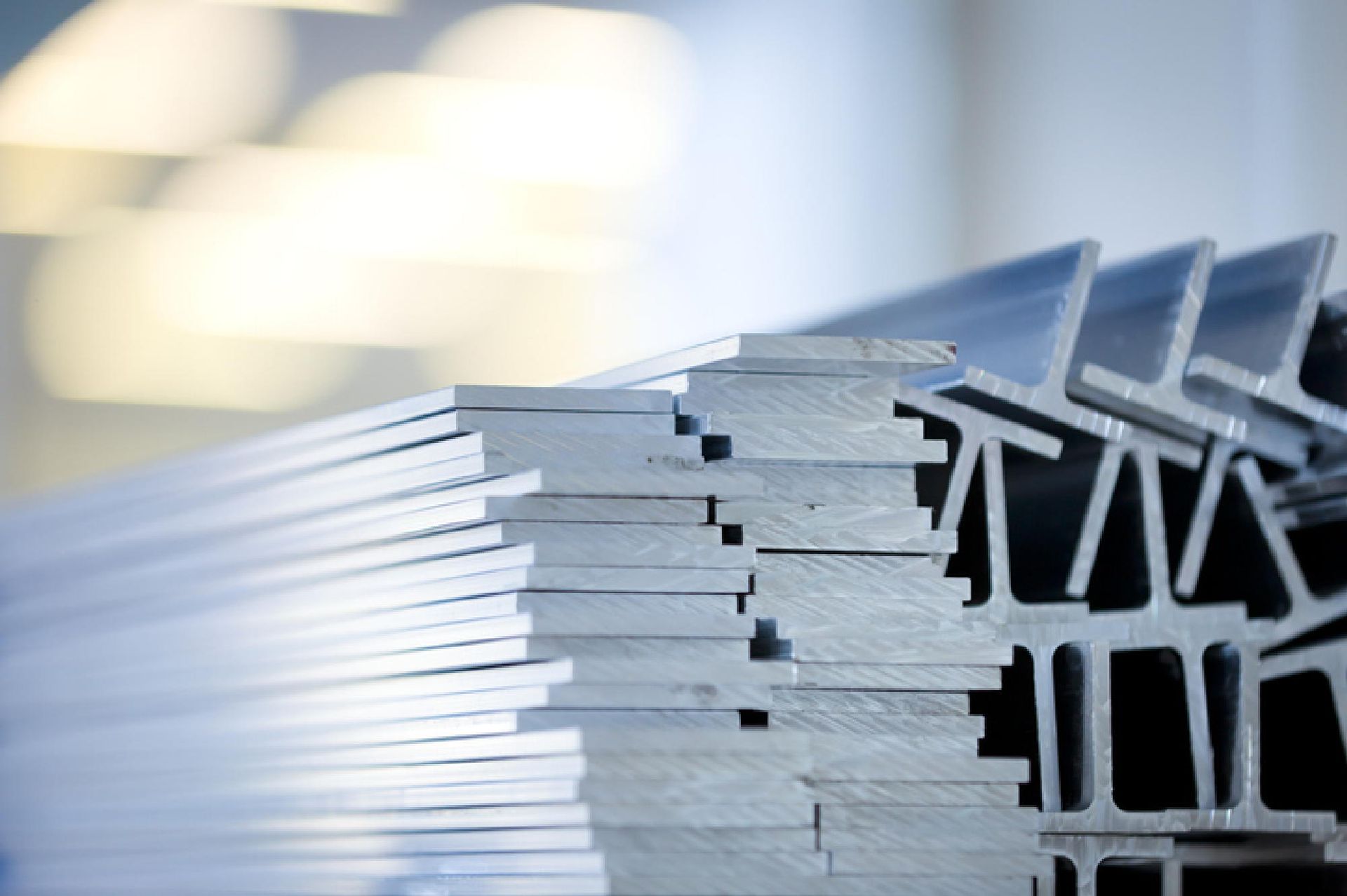 lamiere e profili a T in acciaio inox