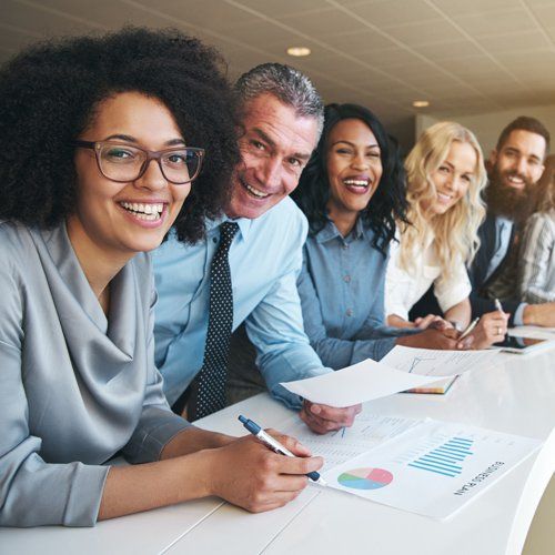 Employees Smile — Auburn, NY — Advanced Business Consulting