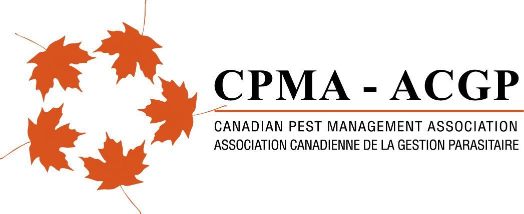 The logo for the canadian pest management association