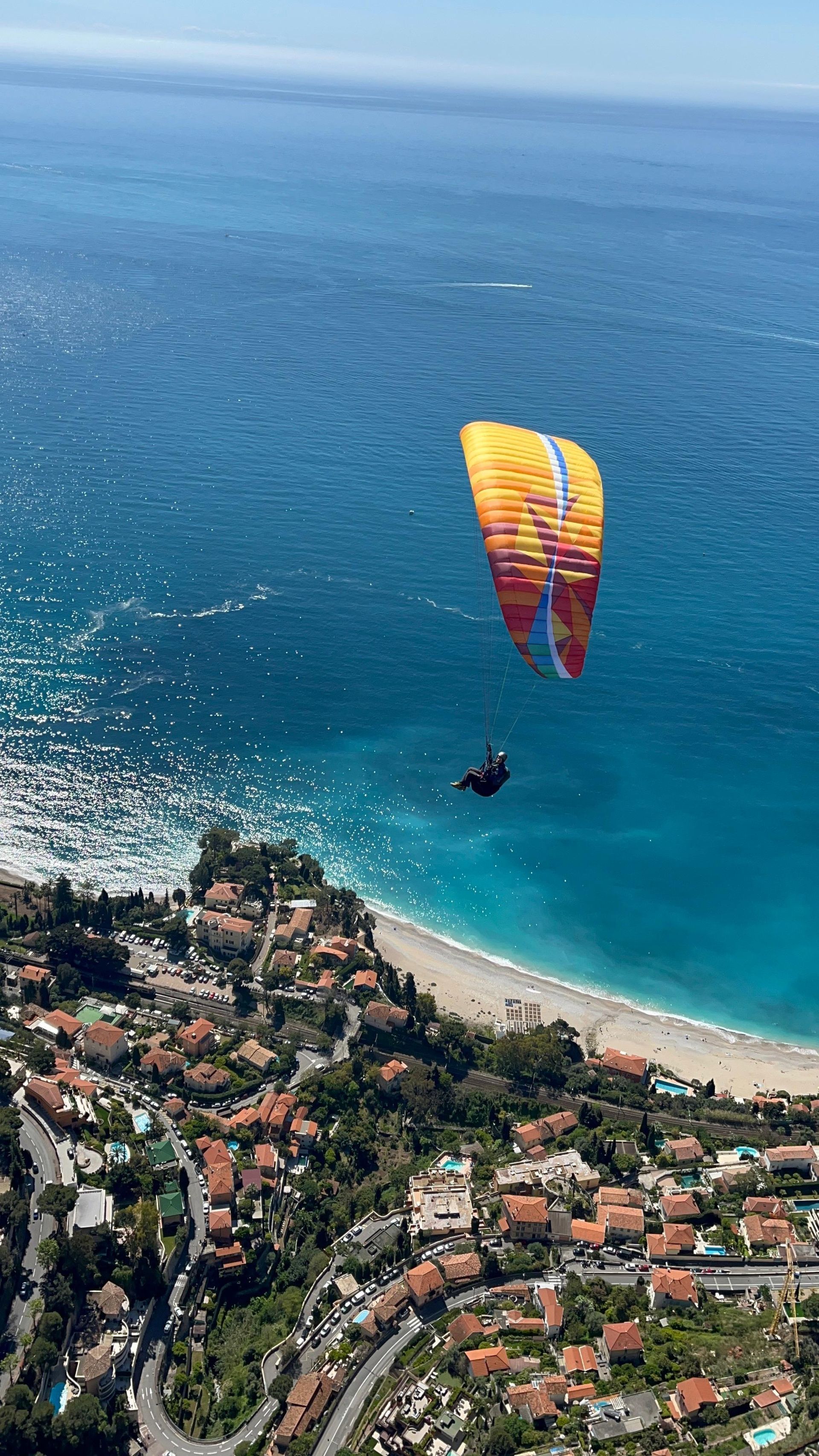 Un élève en l'air à Roquebrune cap martin