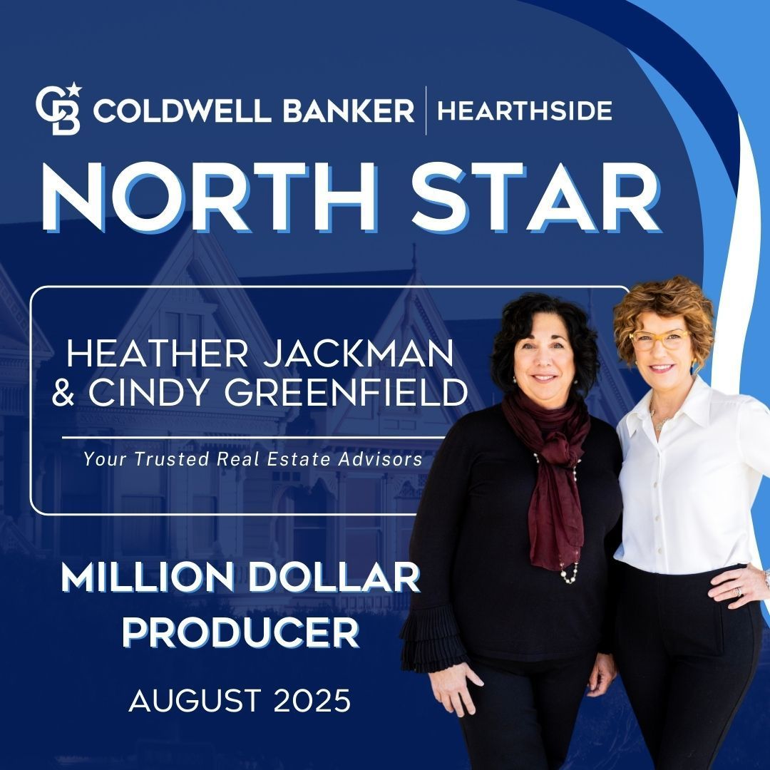 Coldwell Banker Hearthside real estate ad featuring Heather Jackman & Cindy Greenfield. 