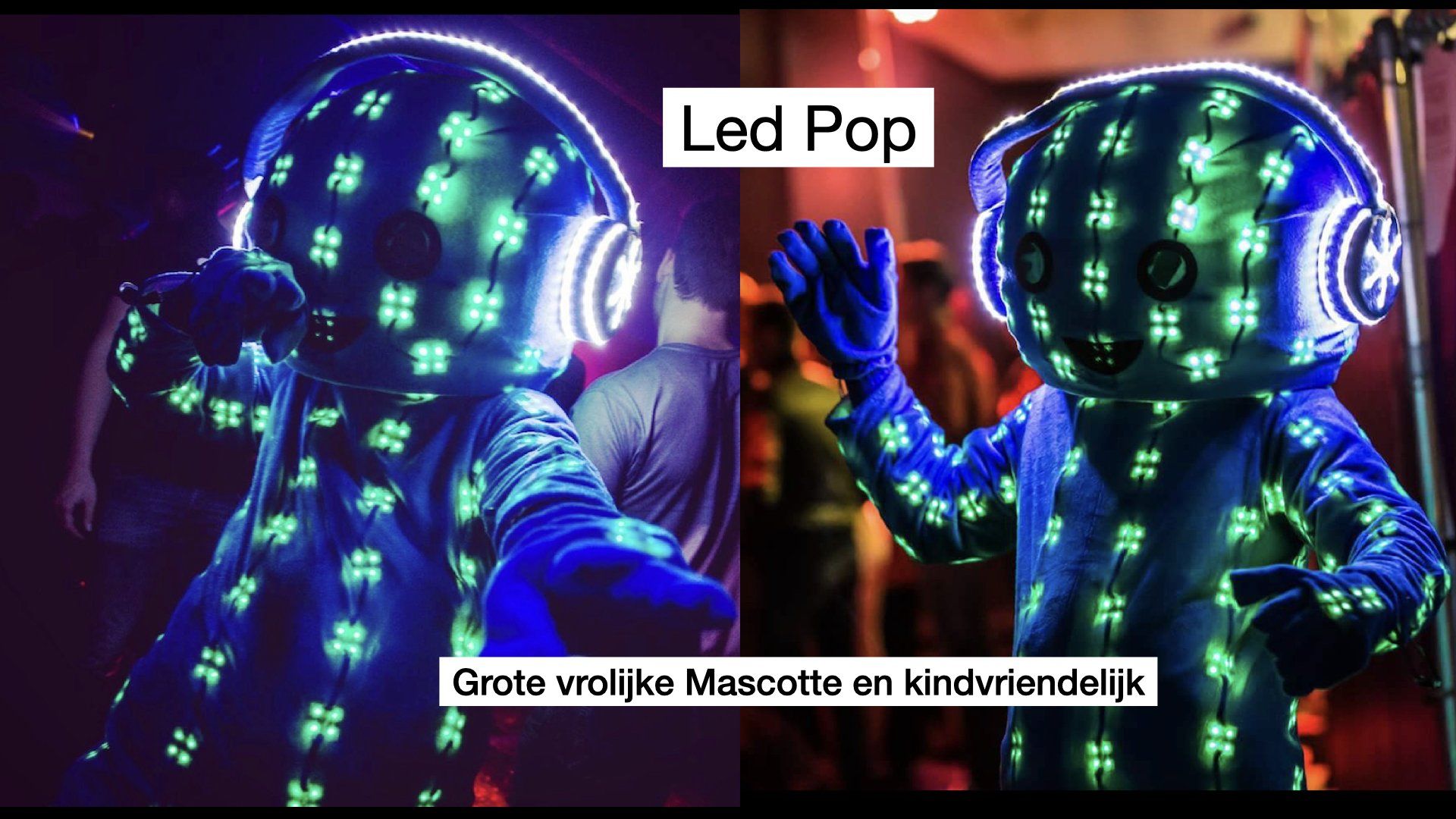 LED Pop Robot