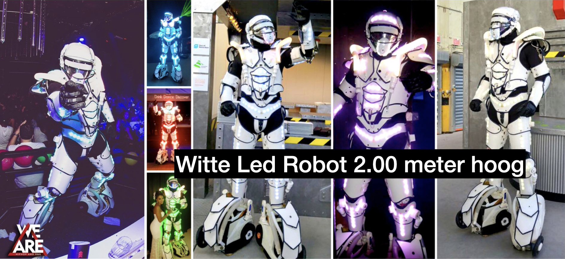 Witte LED Robot
