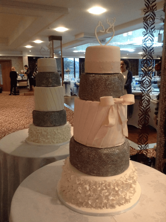 4 level wedding cake