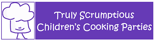 truly scrumptious children's cooking parties logo