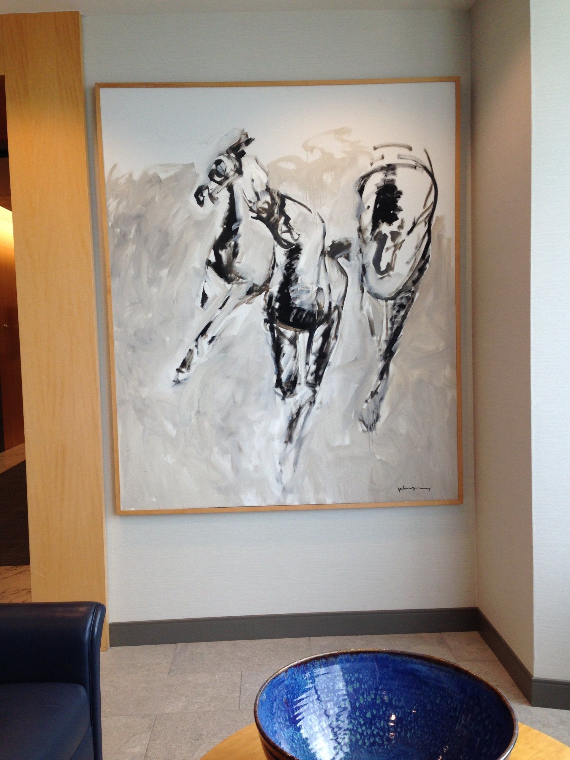 Horse Painting — Honolulu, HI — Pacific Gallery & Frames