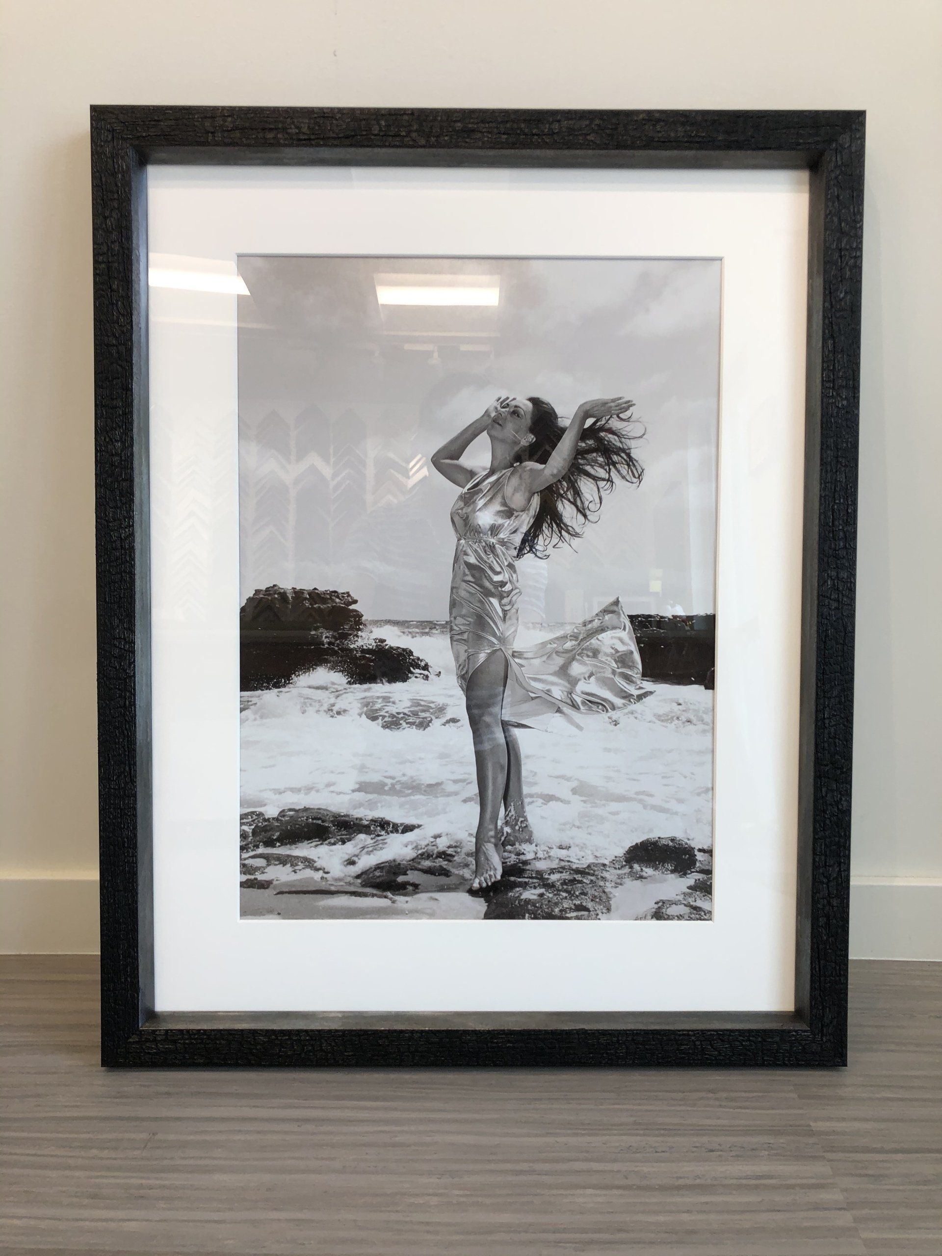 Girl On Beach Painting — Honolulu, HI — Pacific Gallery & Frames