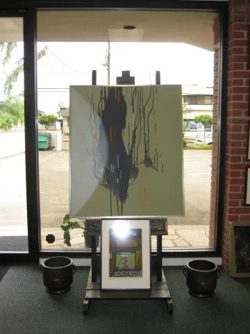 Display Abstract Painting — Honolulu, HI — Pacific Gallery & Frames