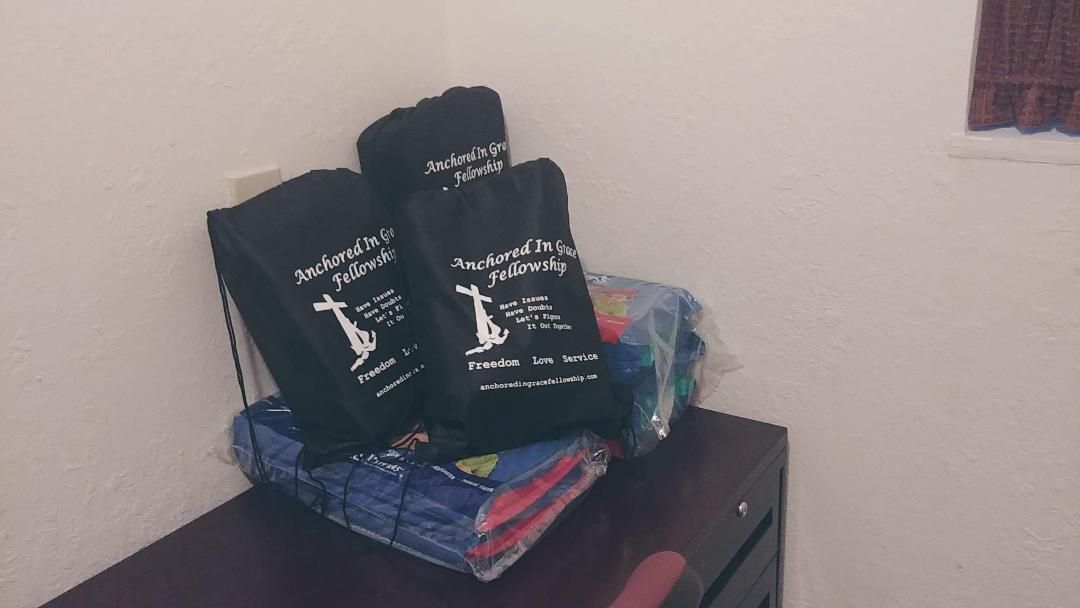 Stack of Ministry Supplies