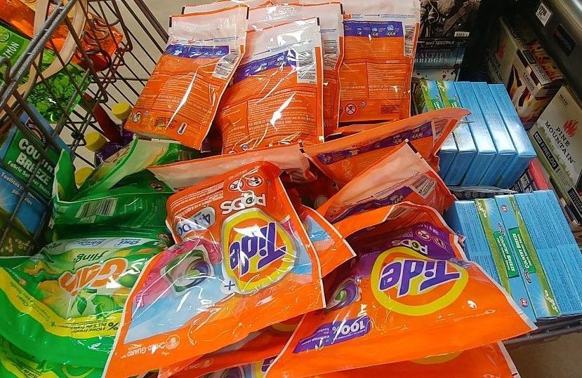 Pile of Tide Pods
