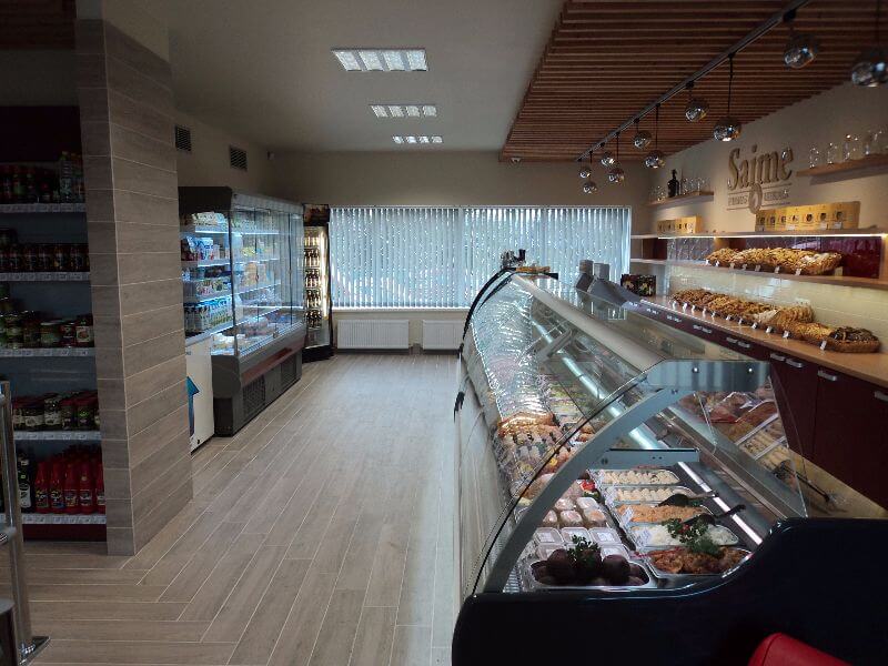 A/S Agrofirma Tērvete veikals SAIME | Arhitektūras birojs MODUS-R