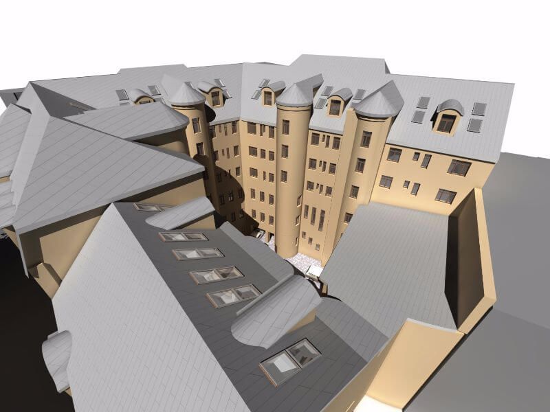 Daudzdzīvokļu ēka Antonijas ielā  | Arhitektūras birojs MODUS-R