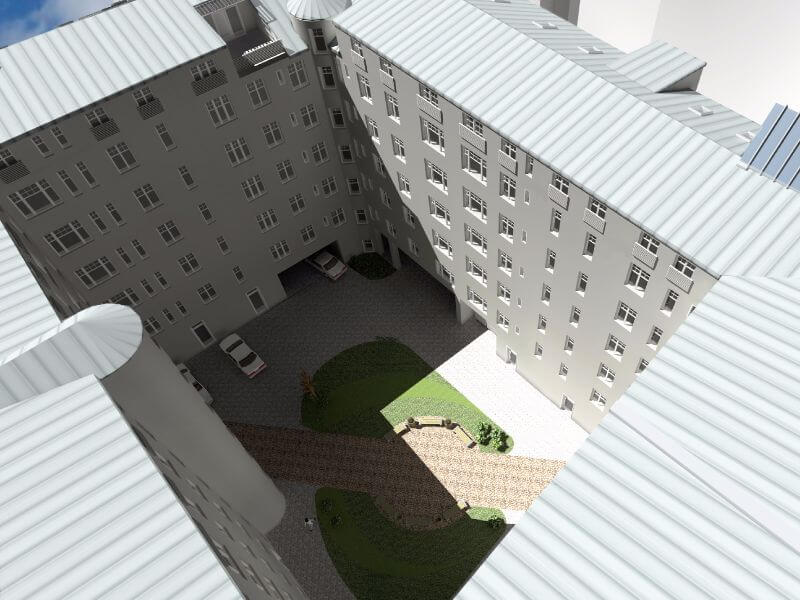 Daudzdzīvokļu ēka Brīvības ielā  | Arhitektūras birojs MODUS-R