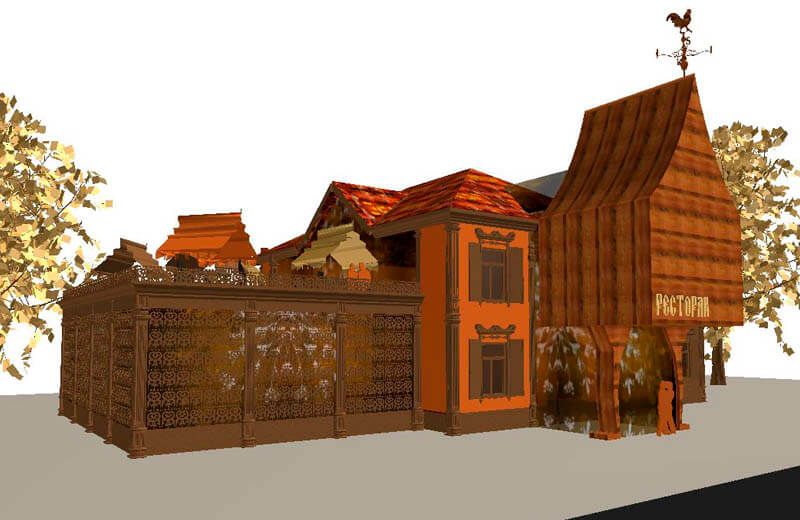 Restorāns Jekaterinburgā | Arhitektūras birojs MODUS-R