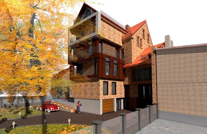 Ēka Palīdzības ielā 13 | Arhitektūras birojs MODUS-R