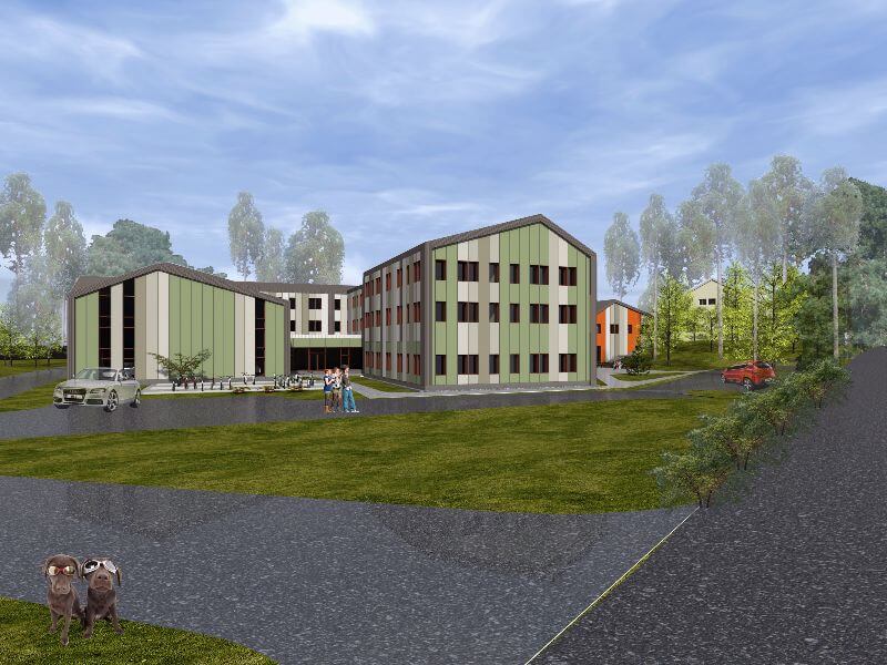 Mūzikas un mākslas skola Upesciemā | Arhitektūras birojs MODUS-R