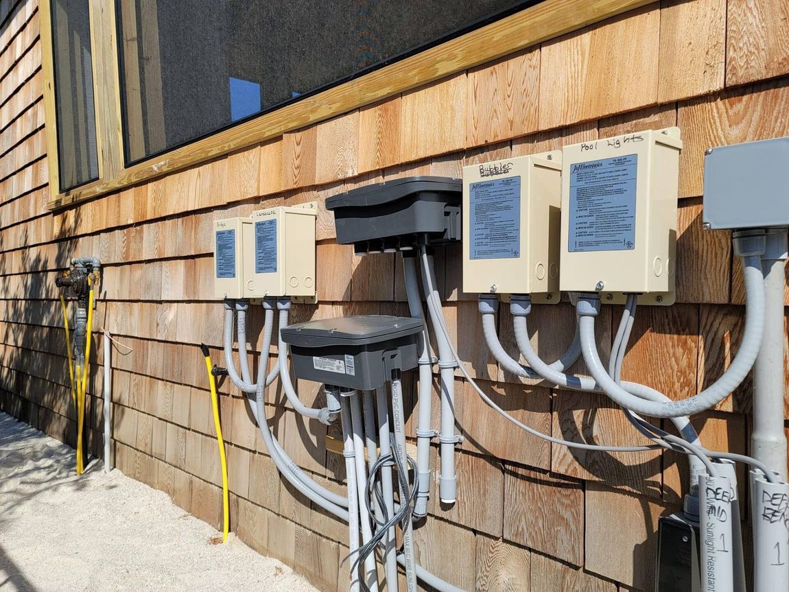 Outdoor Electrical Panel Installation by Shoreline Electric