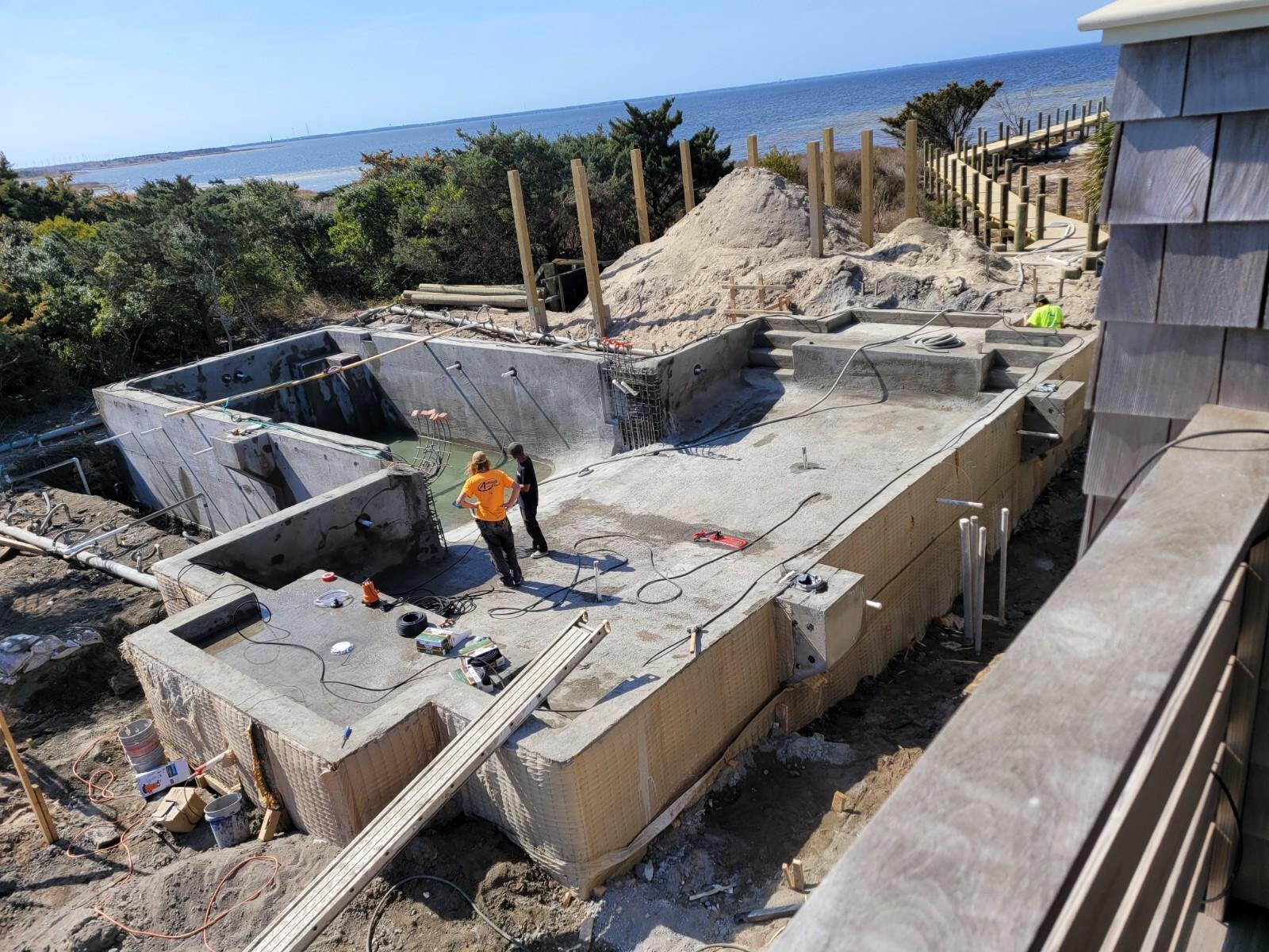 Outer Banks pool electrical