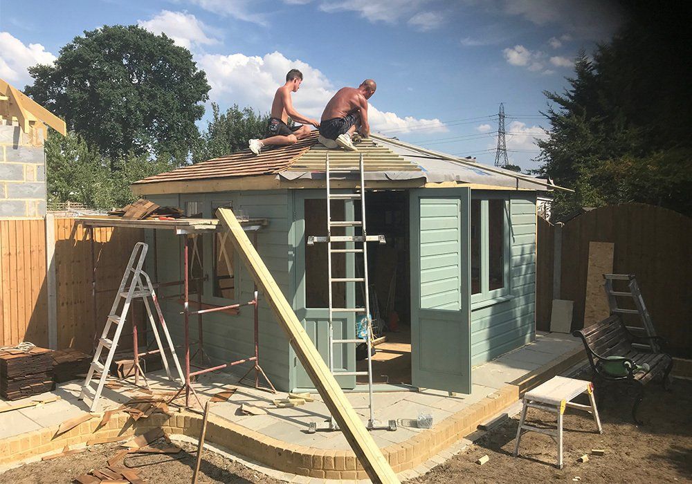 Garden shed construction