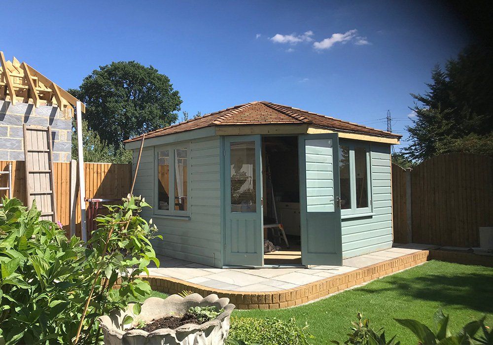 Garden shed construction