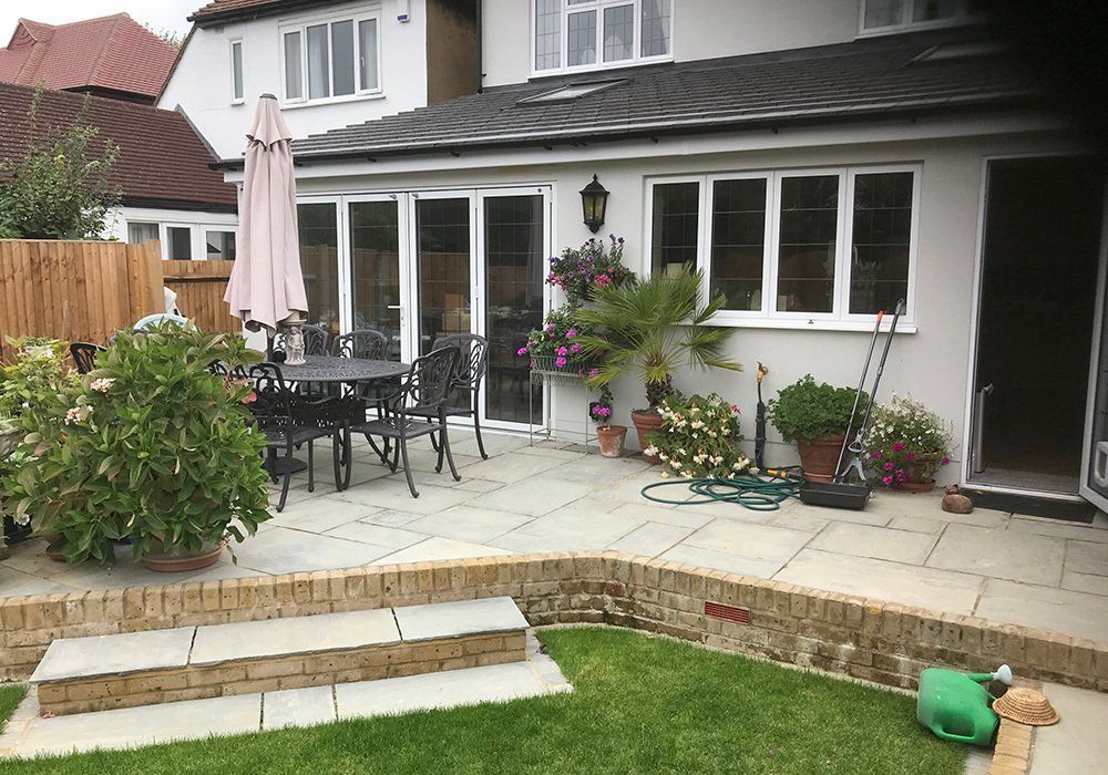 House after renovation