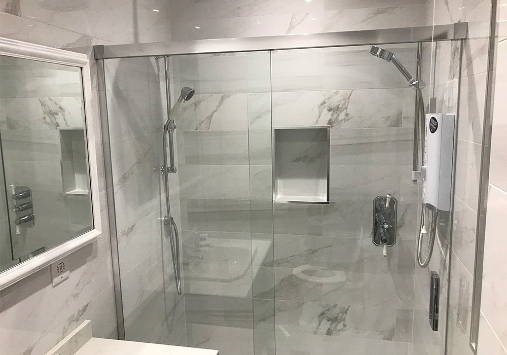 Shower after renovation