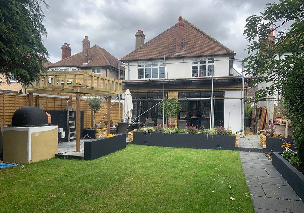 garden and house renovation