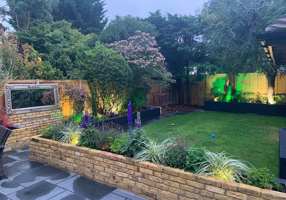 garden after landscaping