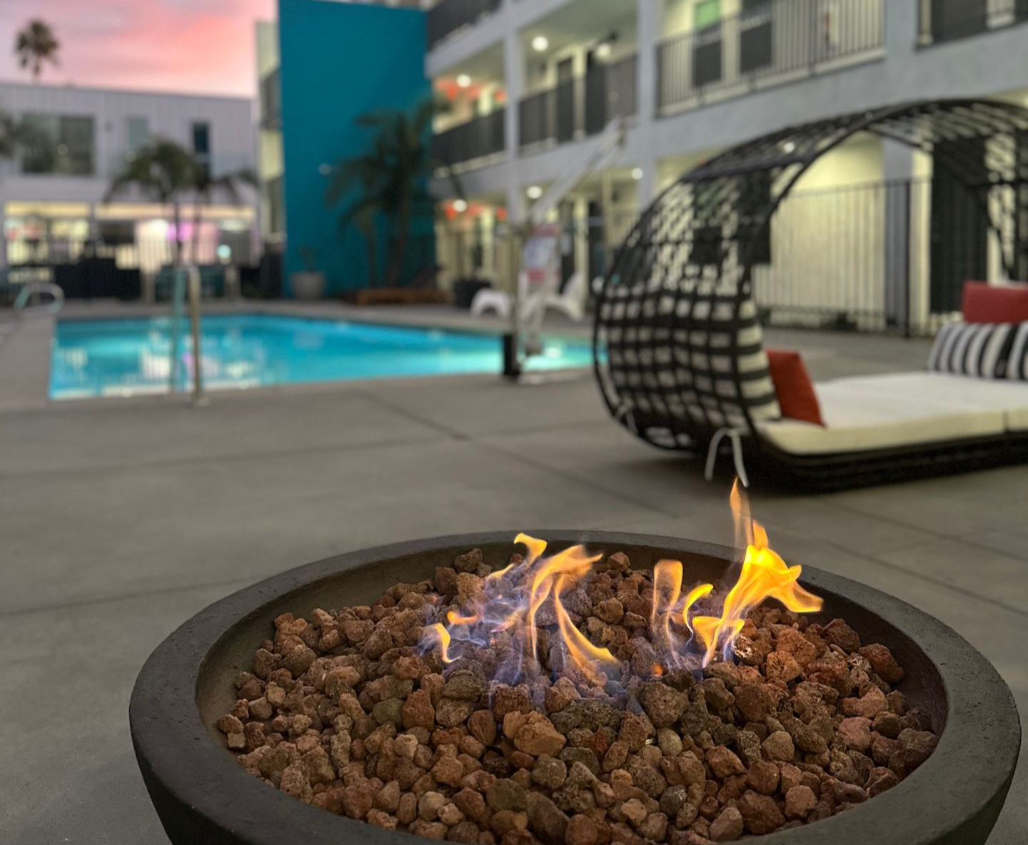 Photo of a firepit