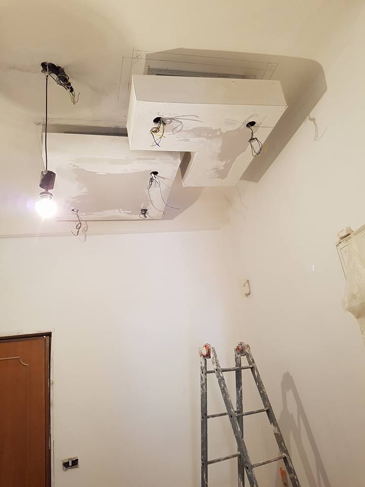 tinteggiatura interni e soffitto