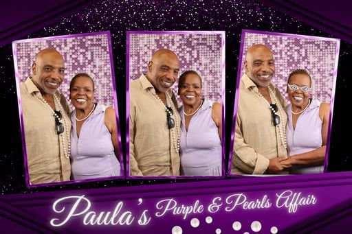 A three-frame photo strip from