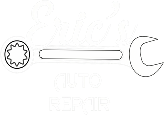 Company Logo White | Eric's Auto Repair