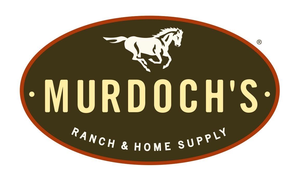 Murdoch 's ranch and home supply logo with a horse on it