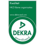 Logo HKZ kleine organisaties. Groen.