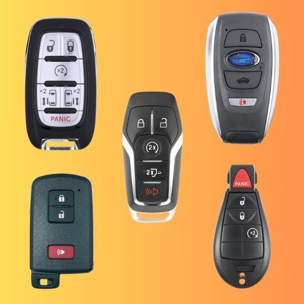 VIN Cut Key Fobs