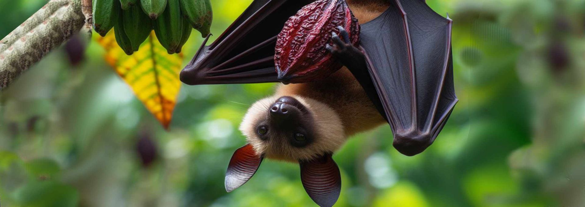 murciélago frugívoro