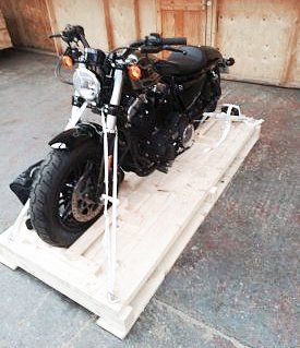 moto exportée du Royaume-Uni