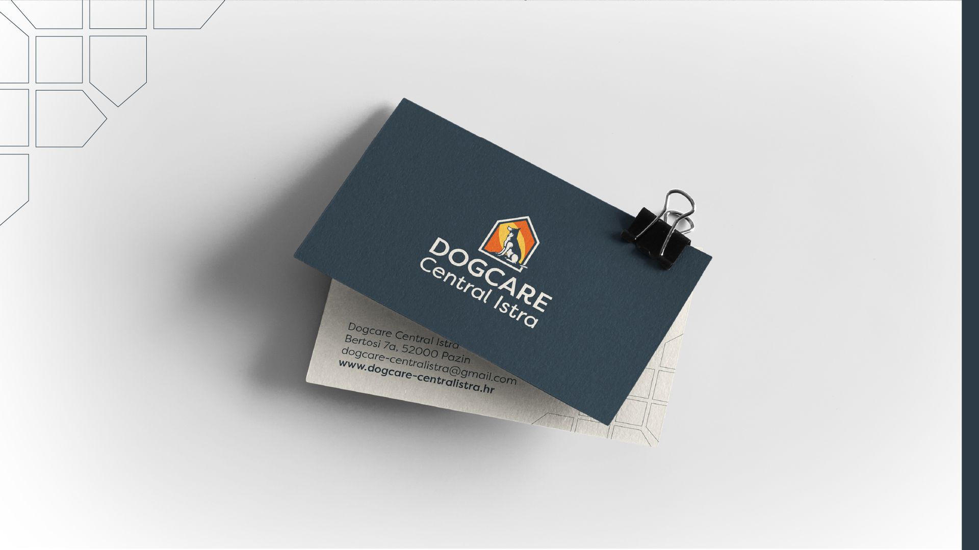 naamkaartje hondenopvang