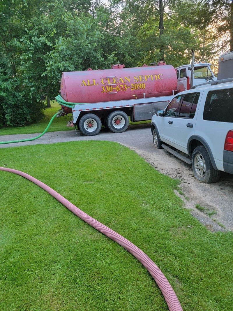 Industrial Waste Pumping — Atwater, OH — All Clean Septic Service