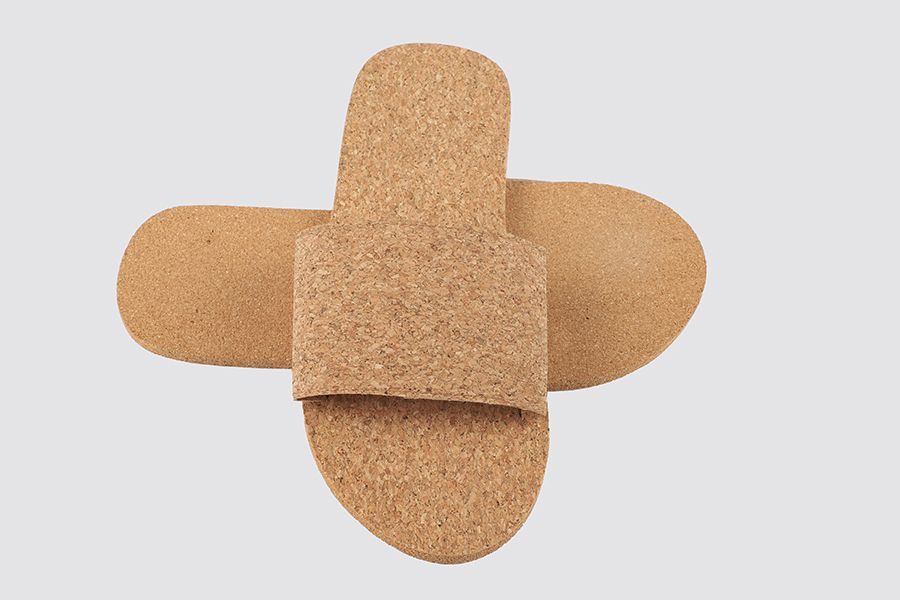 LEAF PALM SLIPPERS HIDDEN OPE TOES